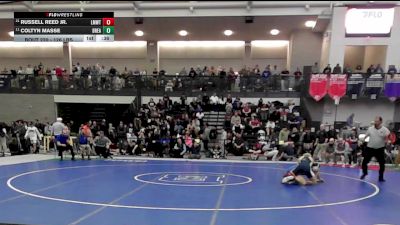 126 lbs Consi Of 16 #2 - Russell Reed Jr., Lyman Mem/Windham Tech vs Coltyn Masse, Bristol Eastern