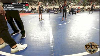 57 lbs Consi Of 4 - TrüE Dejesus, Team Of Hard Knox vs Azayla Mitchell, Prime Wrestling