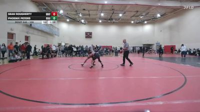106 lbs Cons. Round 2 - Sean Dougherty, Brecksville-Broadview Hts. vs Phoenix Peters, Beachwood