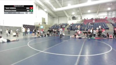 135 lbs Cons. Semi - Keagan Stagg, Northside Wrestling Club vs Max Wiberg, Bear River Wrestling Club
