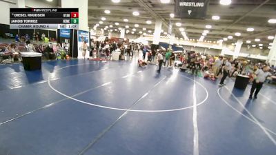 126 lbs Champ. Round 4 - Diesel Knudsen, Utah vs Jakob Torrez, New Mexico