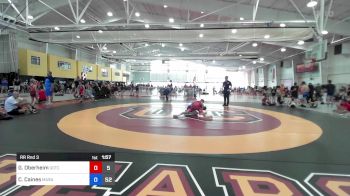 110 lbs Rr Rnd 3 - Gabriel Oberheim, Team Gotcha vs CJ Caines, Mat Assassins Black