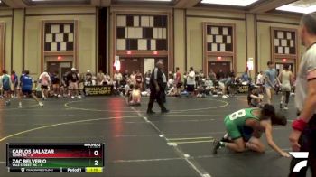 117 lbs Round 2 (6 Team) - Carlos Salazar, Town WC vs Zac Belverio, Yale Street WC