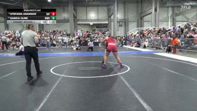 170 lbs Champ. Round 1 - Stefania Aranguiz, South Central Punisher vs Danica Cline, Great Bend Wrestling Club