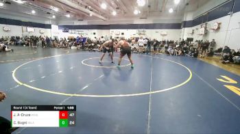 285 lbs Round 1 (4 Team) - Jose Alvarez-Cruze, Washougal vs Chase Bugni, Selah