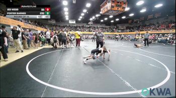 52 lbs Round Of 16 - Jeb Webb, Shelton Wrestling Academy vs Foster Barnes, Newcastle Youth Wrestling