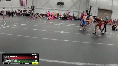 165 lbs Round 2 (8 Team) - Will Dawson, Curby Grizzly Bears vs Leon Seeram, BTS