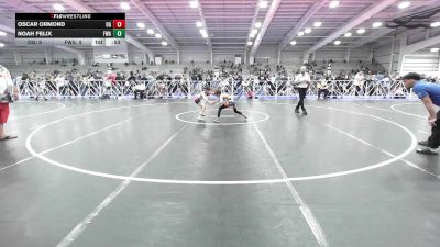 60 lbs Rr Rnd 1 - Oscar Ormond, Ohio Gold vs Noah Felix, Felix Wrestling Academy