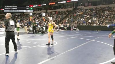 115 lbs Consi Of 8 #2 - Olive Lechiara, Temecula Valley (SS) vs Rebecca Dezan, Upland (SS)