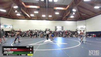 157 lbs Cons. Round 4 - Ricardo Valdez, Unattached vs Jose Farias, CSU Bakersfield