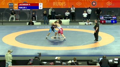 87 kg Qualification - Payton Jacobson, USA vs Ivan Huklek, CRO
