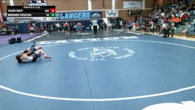 98 lbs Quarterfinal - Talen Watt, Riverton vs Bridger Poulton, Fremont