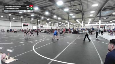 120 lbs Quarterfinal - Kaden Weaghington, Sweetland Misfits vs Landon Edwards, Rby Wc