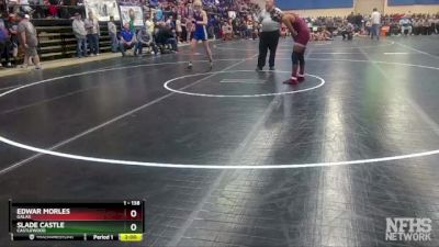 1 - 138 lbs Quarterfinal - Slade Castle, Castlewood vs Edwar Morles, Galax