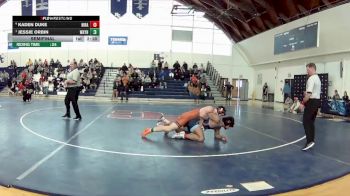 174 lbs Semifinal - Jessie Orbin, Waynesburg vs Kaden Duke, Hiram