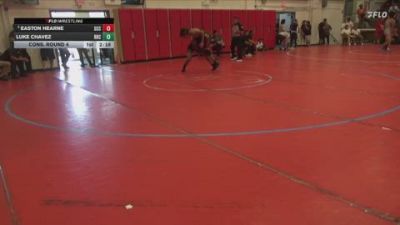 165 lbs Cons. Round 4 - Luke Chavez, Rio Hondo College vs Easton Hearne, Sacramento City College
