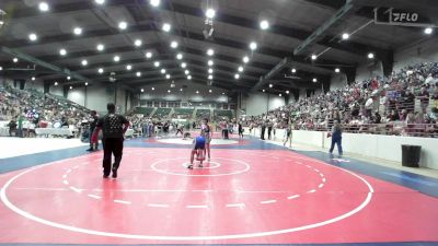 130 lbs Quarterfinal - Josiah Swanner, Banks Co. BattleBorn Wrestling vs Samuel Cherney, The Storm Wrestling Center