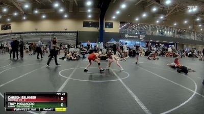 80 lbs Round 3 (4 Team) - Carson Eslinger, Richmond WC vs Troy Migliaccio, Junior Terps Xtreme