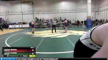 120 lbs Cons. Semi - Logan Shaver, Meridian vs Justus Briggs, Meridian
