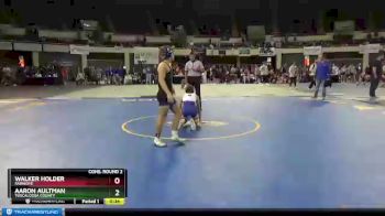 132 lbs Cons. Round 2 - Walker Holder, Fairhope vs Aaron Aultman, Tuscaloosa County