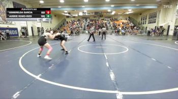 130 lbs Cons. Round 5 - Aubrie Romo-Rizo, Tahquitz vs Esmerelda Garcia, Highland