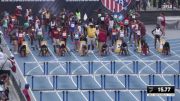 Youth Girls' 100m Hurdles Championship, Semi-Finals 4 - Age 13