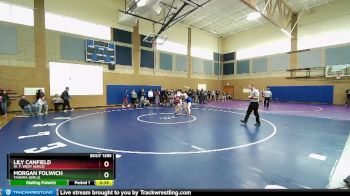170lbs Cons. Round 5 - Morgan Folwich, Tahoma (Girls) vs Lily Canfield, W. F. West (Girls)