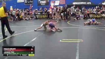 70 lbs Round 2 (6 Team) - Malik Sheard, Team Gotcha vs Lennox Pao, Untouchables Purple