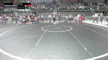 55 lbs Consi Of 16 #2 - Vincent Albright, Washington Twp vs Jacob Weideman, All I See Is Gold Academy
