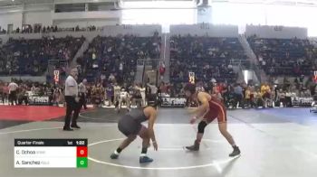 144 lbs Quarterfinal - Carlos Ochoa, Somerton vs Anasco Sanchez, Relentless Wrestling Club