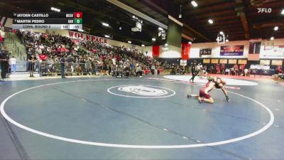 113 lbs Cons. Round 2 - Jayden Castillo, West Covina vs Martin Pedro, Rancho Verde