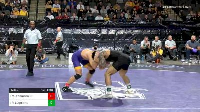 149 lbs Semifinal - Max Thomsen, Northern Iowa vs Pat Lugo, Iowa