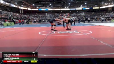 138 lbs Champ. Round 1 - Colton Peshell, Riverton vs Daxton Bonner, Wasatch Utah