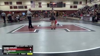 JV-2 lbs Round 2 - Danika Berleen, Linn-Mar vs Eve Askildson, Mason City