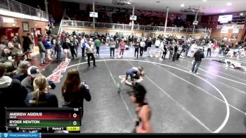 113 lbs Cons. Round 3 - Andrew Agidius, Mead vs Ryder Newton, Kelso