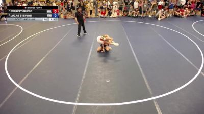 92 lbs Semis - Everett Priebe, MN Elite vs Lucas Stevens, Kingdom Wrestling