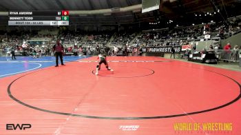 55 lbs Consi Of 16 #2 - Ryan Amorim, Morris Fitness vs Bennett Todd, Texas Elite