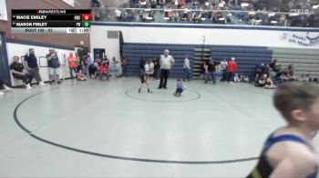 53 lbs Champ. Round 1 - Macie Ensley, Homedale Wrestling Club vs Mason Finley, Parma Wrestling