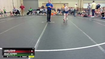84 lbs Round 6 (8 Team) - Brady Ramirez, Contenders WA vs James Strain, Soddy Daisy WA