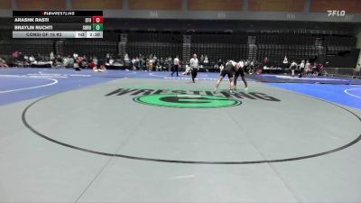 174 lbs Consi Of 16 #2 - Arashk Rasti, Simon Fraser vs Braylin Ruchti, Southern Oregon