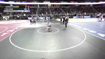 120 lbs Quarterfinal - Gabrielle Severin, Bethpage vs Luci Hawn, Irondequoit