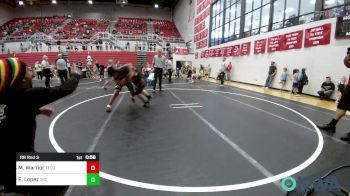 Rr Rnd 3 - MaminaKowa Warrior, Tecumseh Takedown Club vs Edgar Lopez, OKC Saints Wrestling