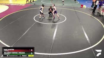 90 lbs Quarterfinal - Ricardo Cuevas -Molina, Westfield vs Max Martin, Waconia