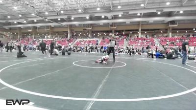 40 lbs 1st Place Match - Tate Cox, Brawlers vs Briggs Schmalz, Colorado Hammers