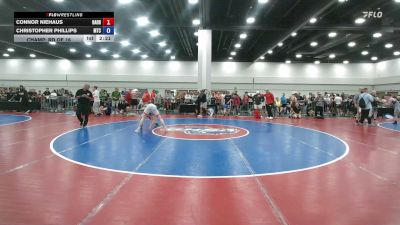 132 lbs Champ. Rd Of 16 - Connor Niehaus, Harrison vs Christopher Phillips, Minion Training Center