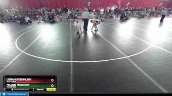 113 lbs Cons. Round 2 - Logan Boehnlein, Wisconsin vs Mason Malnory, Wisconsin