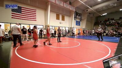 170 lbs Quarterfinal - Brayden Jones, Sperry Wrestling Club vs Eli Sutton, Skiatook JH Wrestling