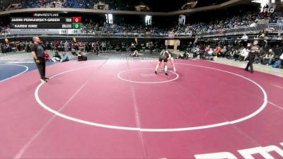 6A 165 lbs Cons. Round 3 - Karen Kime, Clute Brazoswood vs Jaidin Perkawsky-Green, Euless Trinity