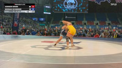 140 lbs Cons. Rd Of 64 - Addison Grubb, MD vs Morgan Schneider, ND