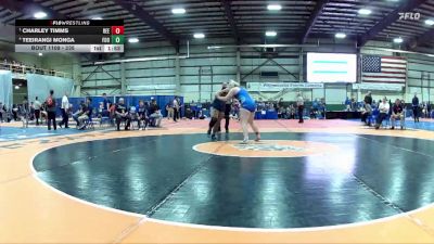 235 lbs Semifinal - Charley Timms, Reed vs Teeirangi Monga, Foothill